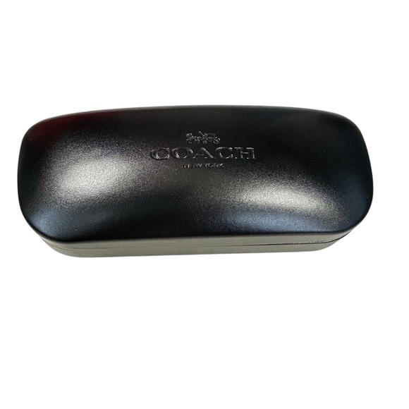 Coach Black Eyeglasses Sunglasses Case Only OS No Glasses Included - Picture 1 of 10